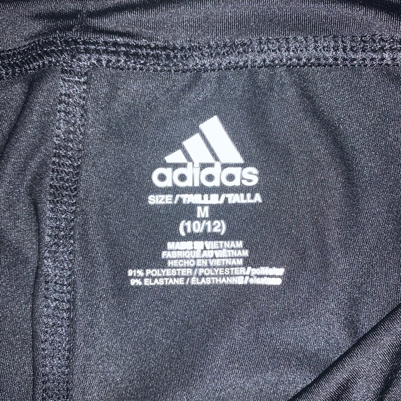 Adidas Girl's Capri Tights Size M - Picture 4 of 4